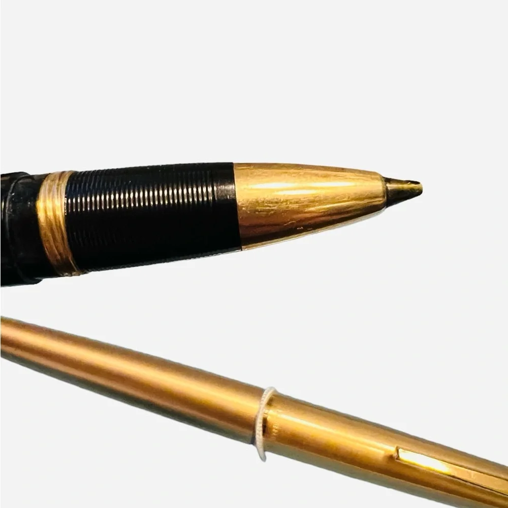 Vintage Sheaffer Fountain Pen, Ballpoint Pen & Pencil 14kt Gold Filled Set